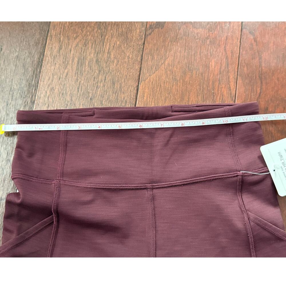 Lululemon Invigorate High-rise Leggings 25 inch Women Size 4 W5CQLS In HCAS NWT - Picture 16 of 16